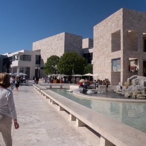 Inner Courtyard of Getty Museum